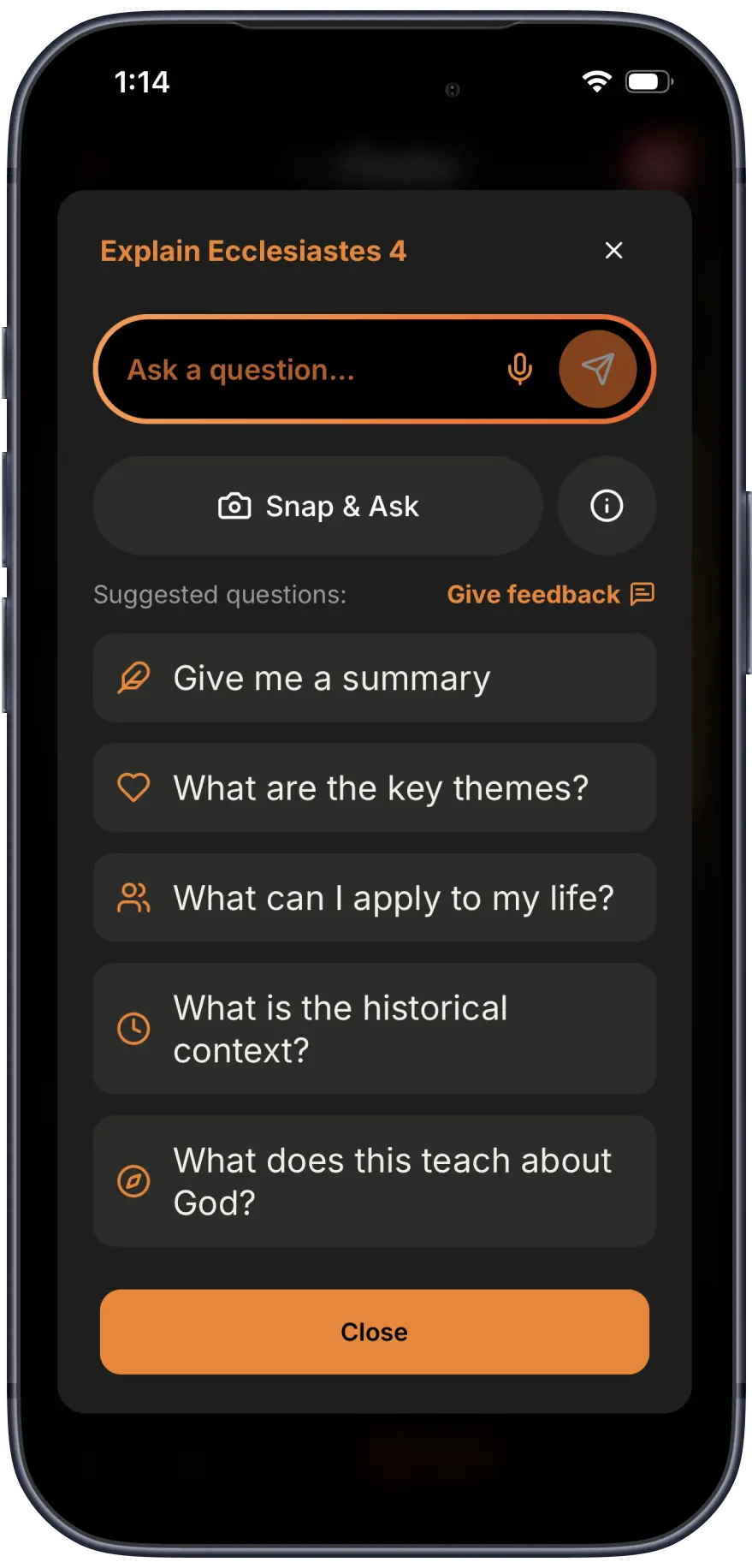 AskPadre App - Explore Scripture. Find Wisdom